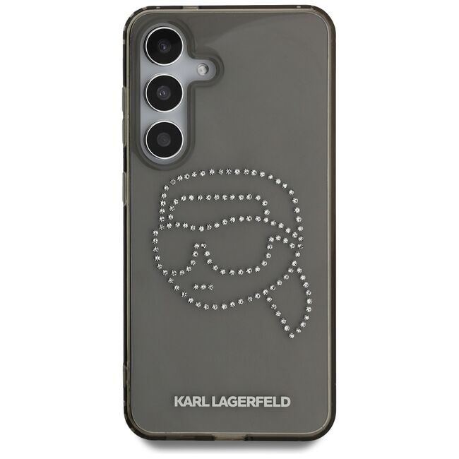 Husa premium pentru  Samsung Galaxy S25 Karl Lagerfeld superior quality - Gri inchis