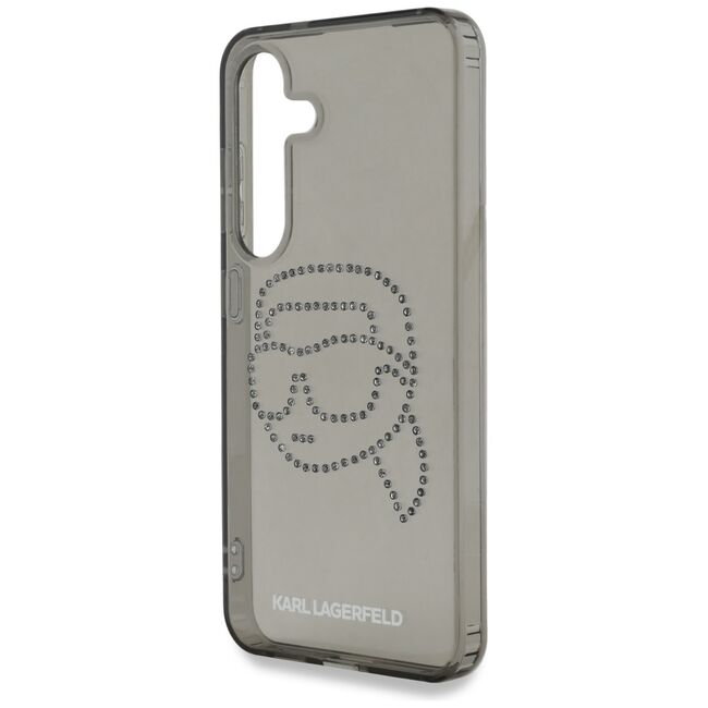Husa premium pentru  Samsung Galaxy S25 Karl Lagerfeld superior quality - Gri inchis