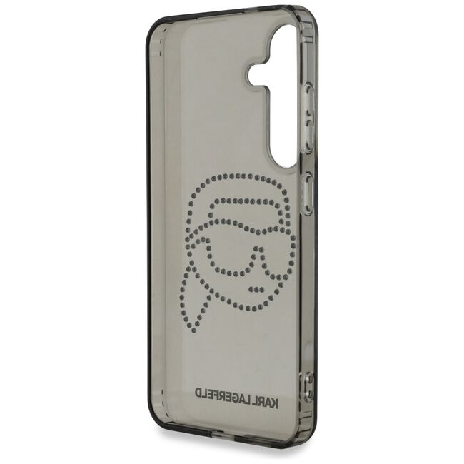 Husa premium pentru  Samsung Galaxy S25 Karl Lagerfeld superior quality - Gri inchis