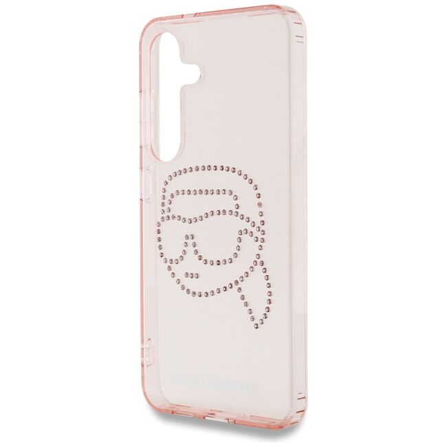 Husa premium pentru  Samsung Galaxy S25 Karl Lagerfeld superior quality - Roz pal