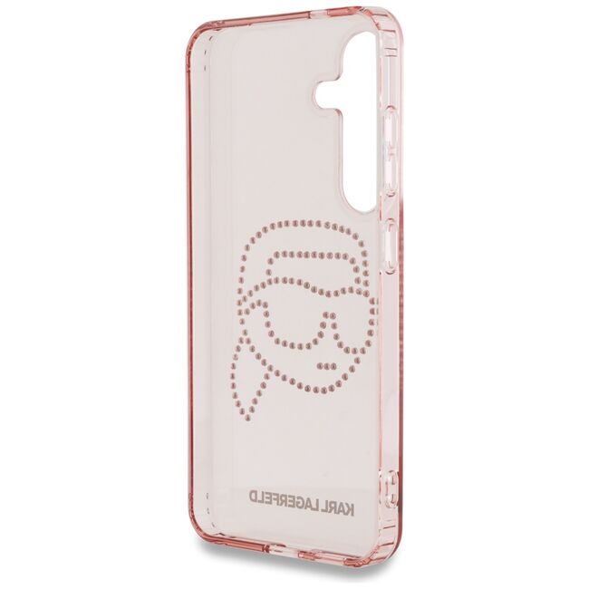 Husa premium pentru  Samsung Galaxy S25 Karl Lagerfeld superior quality - Roz pal