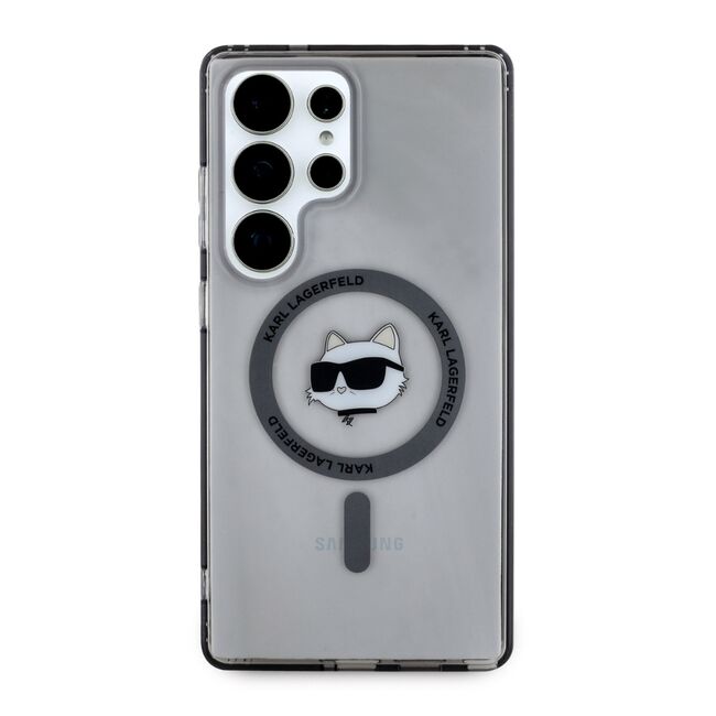 Husa premium pentru  Samsung Galaxy S25 Ultra Karl Lagerfeld compatibila Magsafe - Gri mat