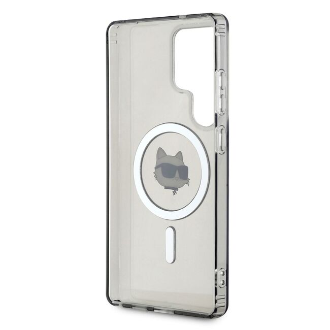 Husa premium pentru  Samsung Galaxy S25 Ultra Karl Lagerfeld compatibila Magsafe - Gri mat