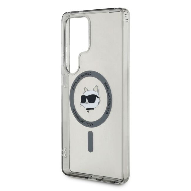 Husa premium pentru  Samsung Galaxy S25 Ultra Karl Lagerfeld compatibila Magsafe - Gri mat