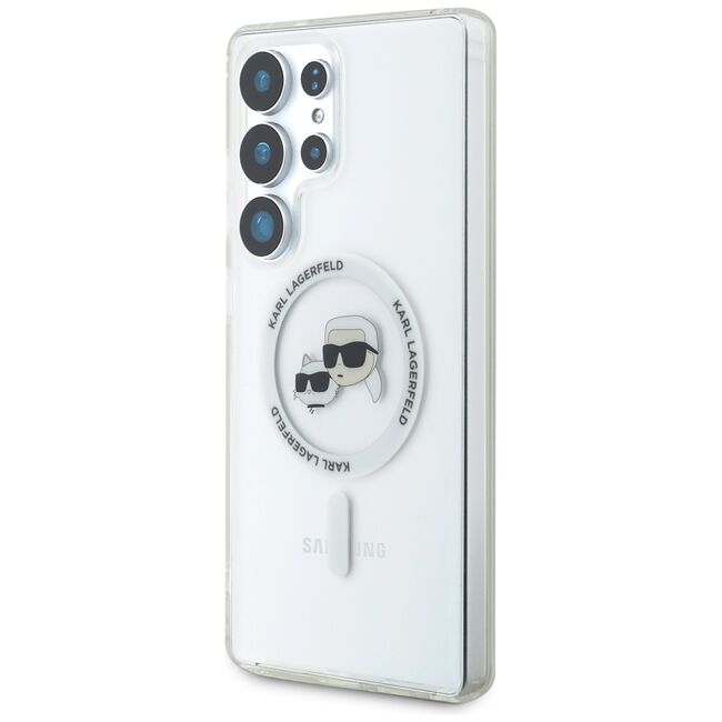 Husa premium pentru  Samsung Galaxy S25 Ultra Karl Lagerfeld compatibila Magsafe - Transparent