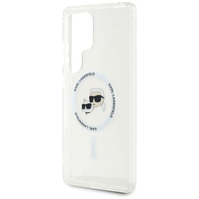 Husa premium pentru  Samsung Galaxy S25 Ultra Karl Lagerfeld compatibila Magsafe - Transparent