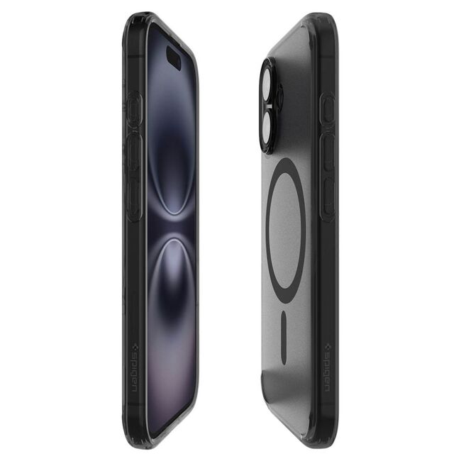 Husa premium pentru  iPhone 16 Spigen - Ultra Hybrid T MagSafe - Negru mat