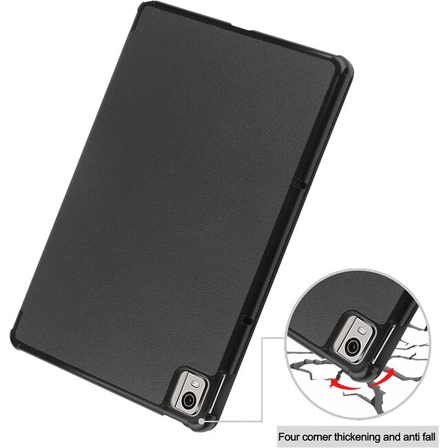 Husa Nokia T21 10.4 inch, ProCase Lightweight Slim, trifold de tip stand, negru
