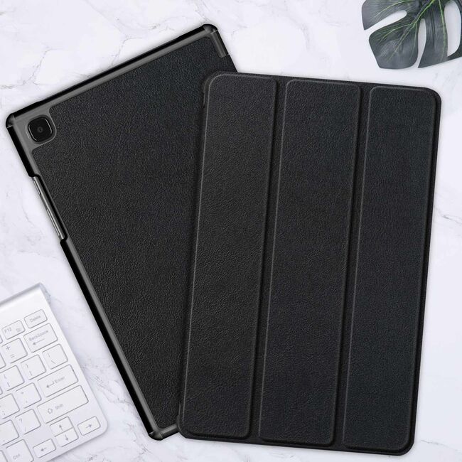 Husa Samsung Galaxy Tab A8 10.5 2021 X200, X205, ProCase UltraSlim de tip stand, negru