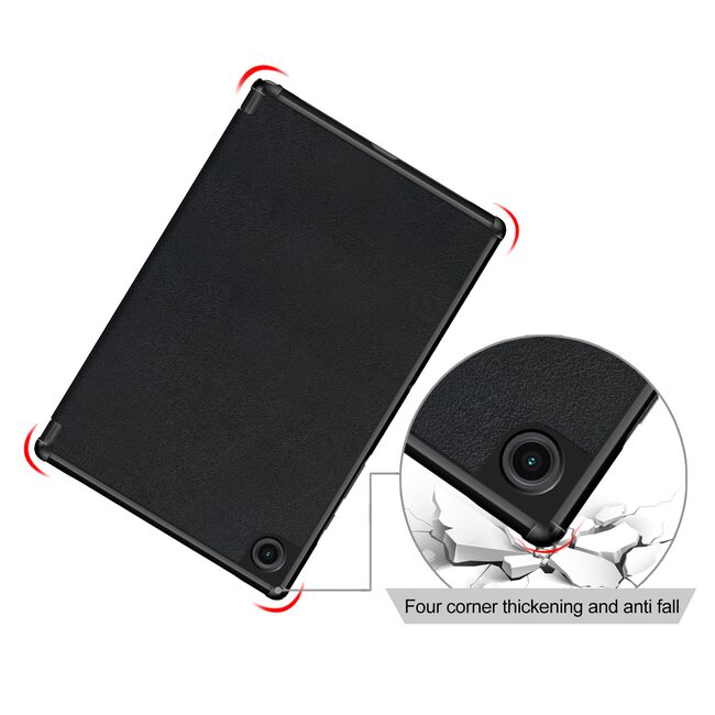 Husa Samsung Galaxy Tab A8 10.5 2021 X200, X205, ProCase UltraSlim de tip stand, negru
