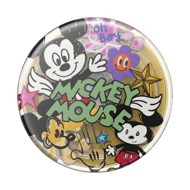 Popsockets original, suport cu functii multiple, Mickey Mouse Doodle