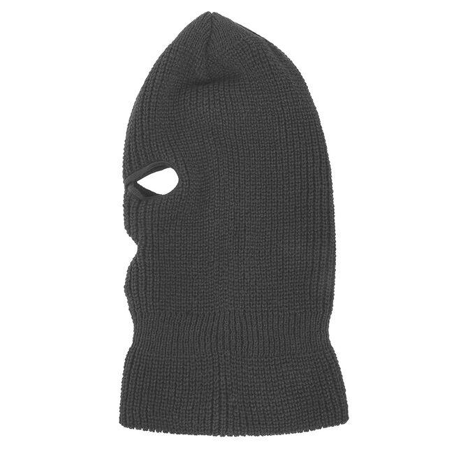 Cagula balaclava cu 3 gauri pentru ski neagra unisex Techsuit
