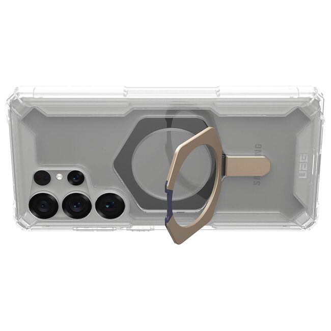 Husa Samsung Galaxy S25 Ultra UAG Plasma XTE MagSafe, Clear Titanium