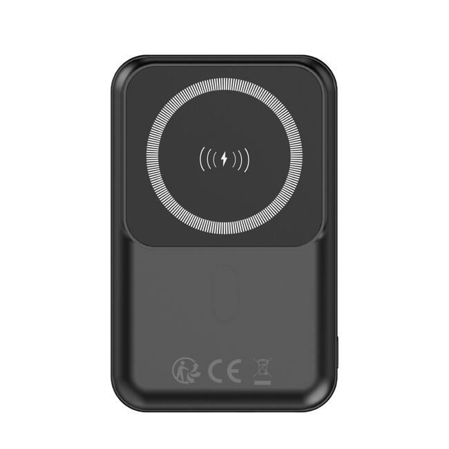 Acumulator extern Wireless Forever Power Bank, 10000mAh, 22.5W, QC + PD, 1 x USB-A - 1 x USB-C, negru