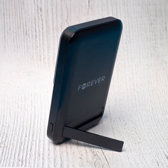 Acumulator extern Wireless Forever Power Bank, 10000mAh, 22.5W, QC + PD, 1 x USB-A - 1 x USB-C, negru