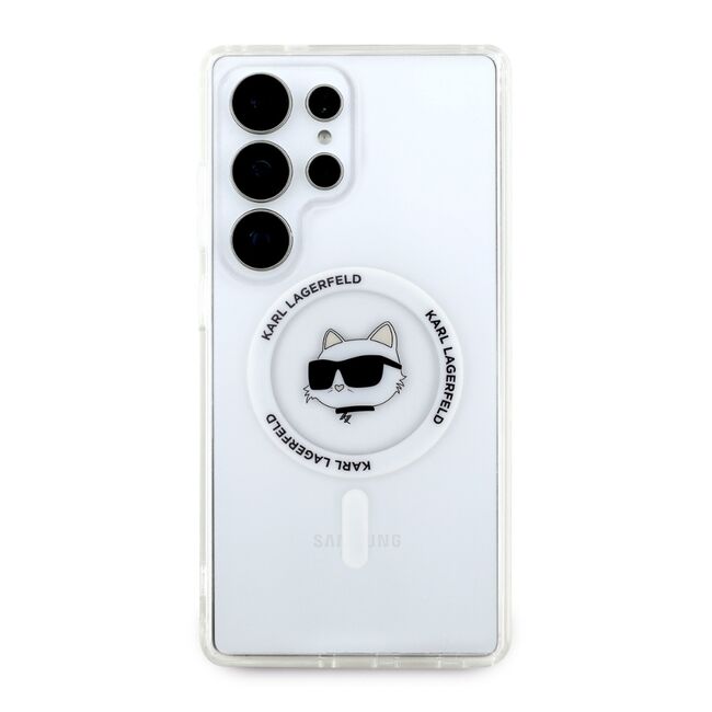 Husa premium pentru  Samsung Galaxy S25 Ultra Karl Lagerfeld compatibila Magsafe - Clear