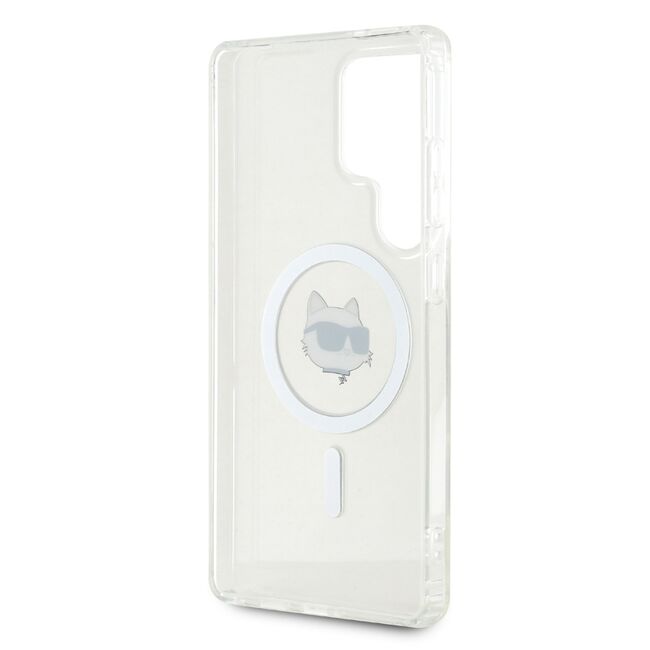 Husa premium pentru  Samsung Galaxy S25 Ultra Karl Lagerfeld compatibila Magsafe - Clear