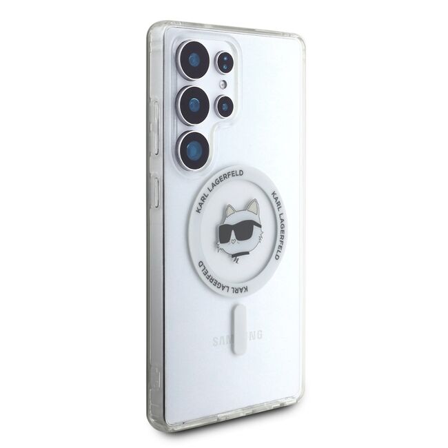Husa premium pentru  Samsung Galaxy S25 Ultra Karl Lagerfeld compatibila Magsafe - Clear