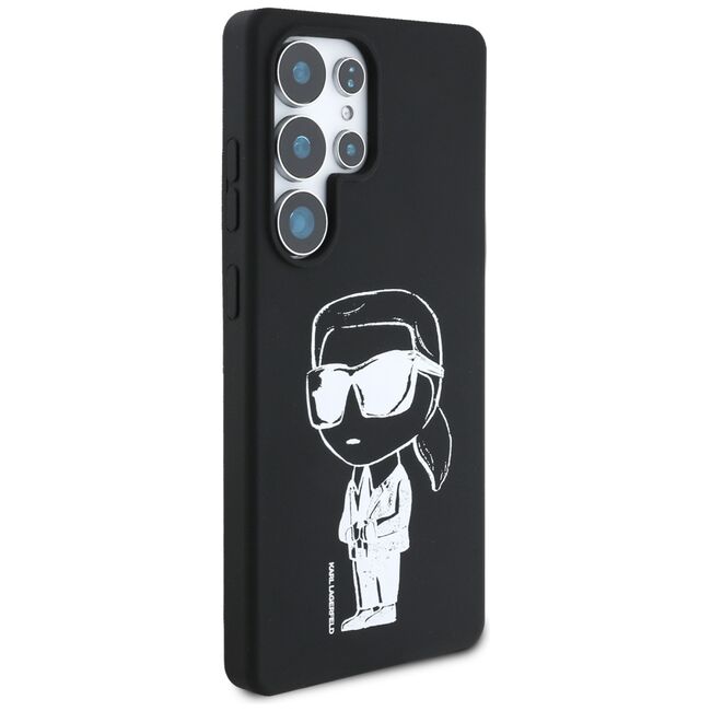 Husa premium pentru  Samsung Galaxy S25 Ultra Karl Lagerfeld compatibila Magsafe - Negru