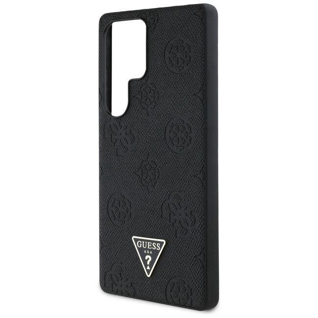 Husa premium pentru  Samsung Galaxy S25 Ultra compatibila MagSafe Guess Luxury Series - Negru