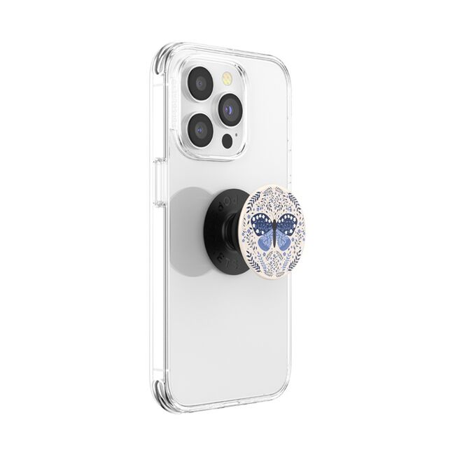 Popsockets original, suport cu functii multiple, Boho Butterfly