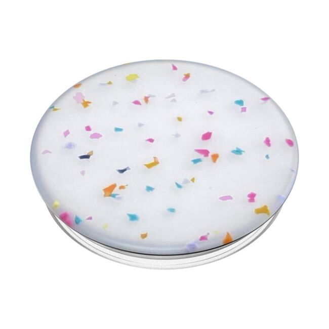 Popsockets original, suport cu functii multiple, PopOut Circus Regrind White