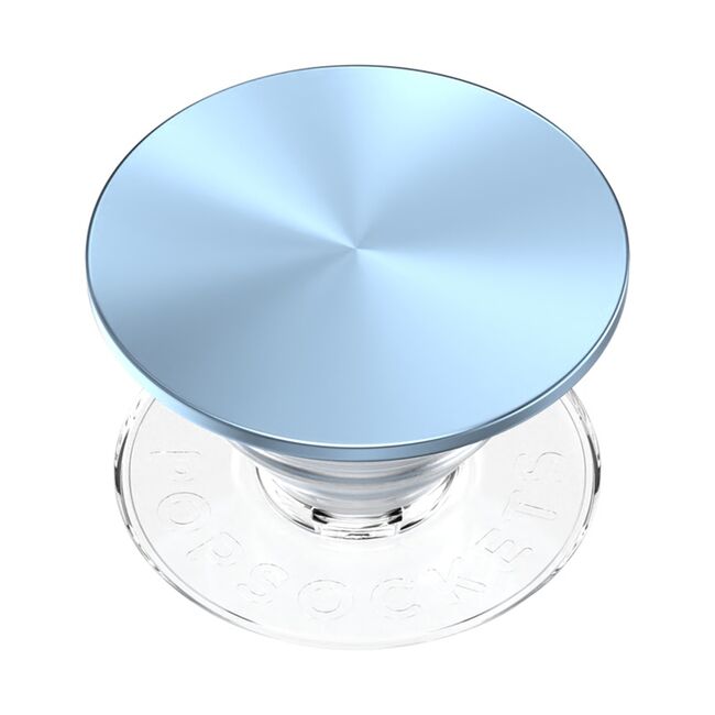 Popsockets original, suport cu functii multiple, Aluminum Blue Sigh