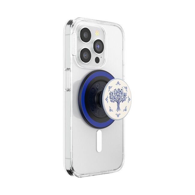 Popsockets original MagSafe, suport cu functii multiple, Olive Tree Tile