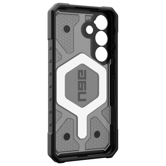 Husa Samsung Galaxy S25 UAG Pathfinder Clear MagSafe, Ash