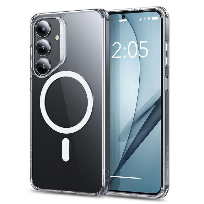 Husa premium pentru  Samsung Galaxy S25+ compatibila MagSafe ESR - Classic Hybrid HaloLock - Transparent