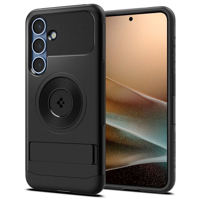 Husa pentru  Samsung Galaxy S25 Spigen - Slim Armor MagSafe - Negru denim