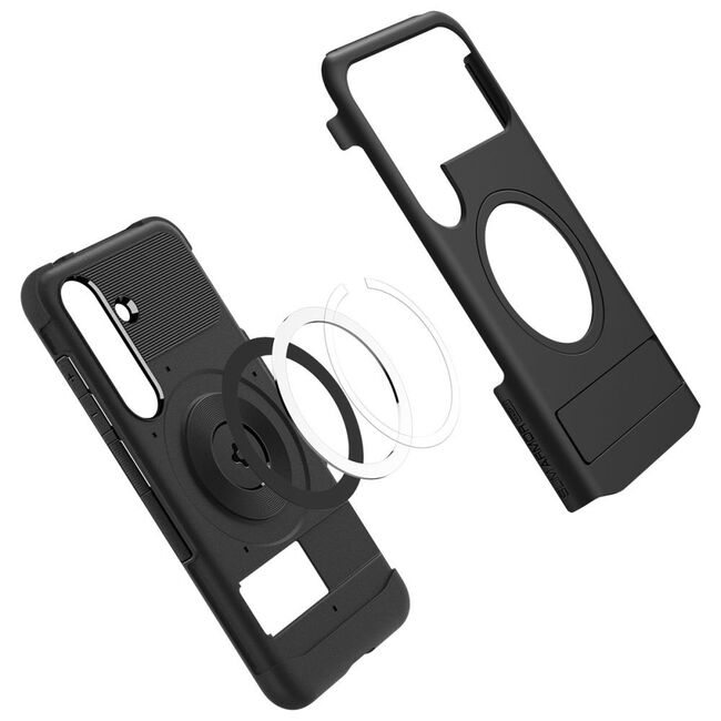 Husa pentru  Samsung Galaxy S25 Spigen - Slim Armor MagSafe - Negru denim