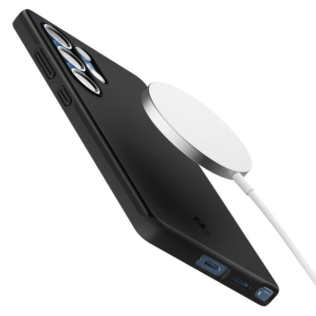 Husa pentru  Samsung Galaxy S25 Ultra Spigen - Thin Fit MagSafe - Negru denim