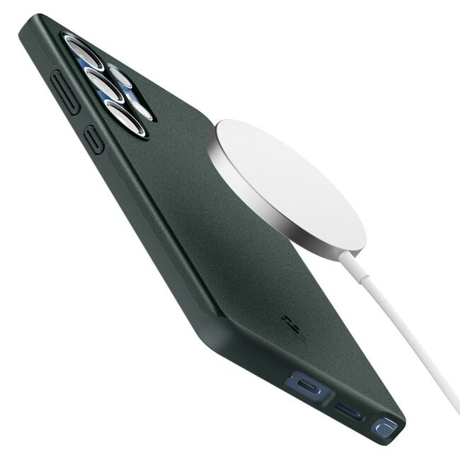 Husa pentru  Samsung Galaxy S25 Ultra Spigen - Thin Fit MagSafe - Verde