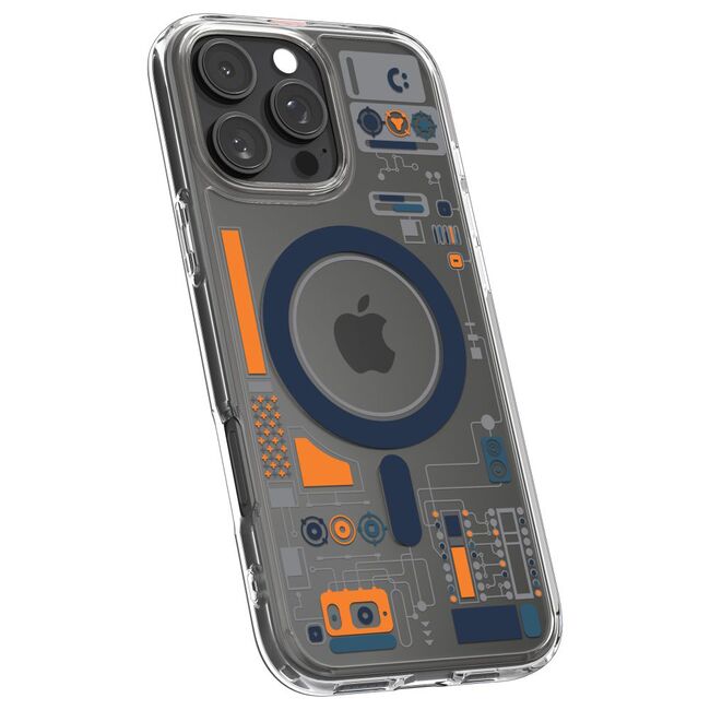 Husa pentru  iPhone 16 Pro Spigen - Cyrill Ultra Hybrid MagSafe - Alb