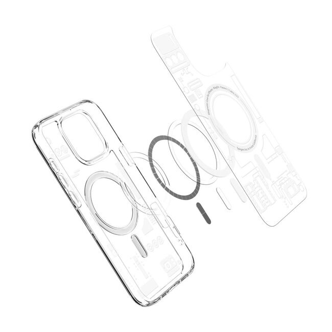 Husa pentru  iPhone 16 Pro Spigen - Cyrill Ultra Hybrid MagSafe - Alb