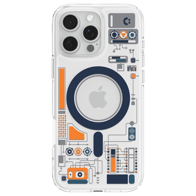Husa pentru  iPhone 16 Pro Spigen - Cyrill Ultra Hybrid MagSafe - Alb