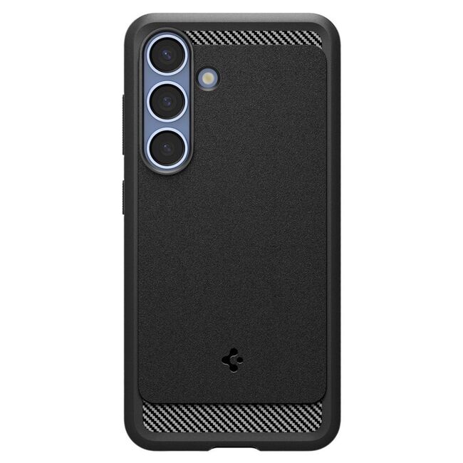 Husa premium pentru  Samsung Galaxy S25 Spigen - Rugged Armor MagSafe - Negru mat