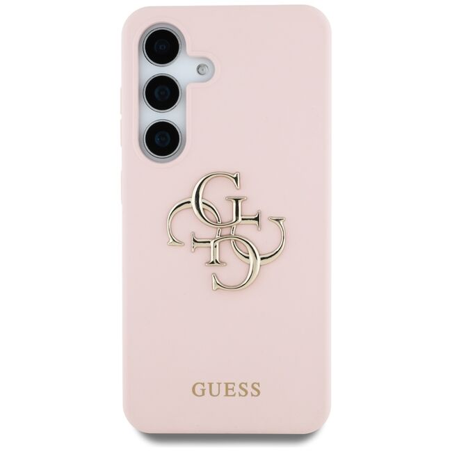 Husa premium pentru  Samsung Galaxy S25 Ultra Guess Elegance Series - Roz