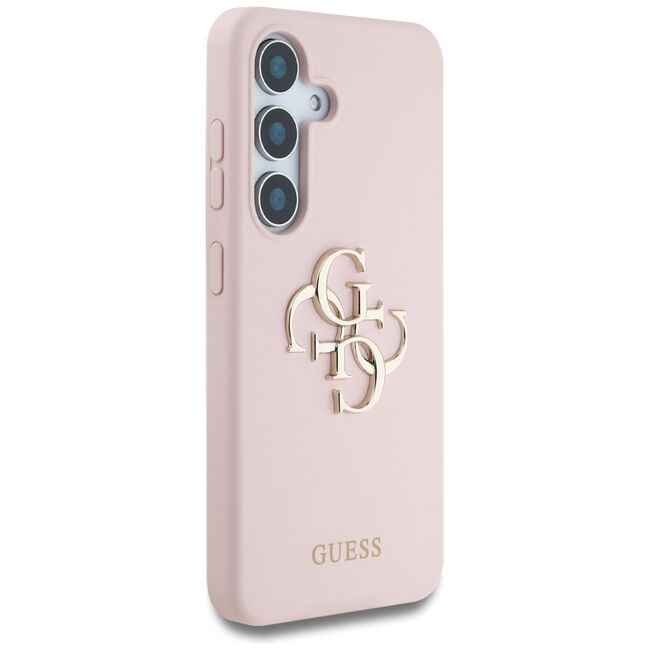 Husa premium pentru  Samsung Galaxy S25 Ultra Guess Elegance Series - Roz