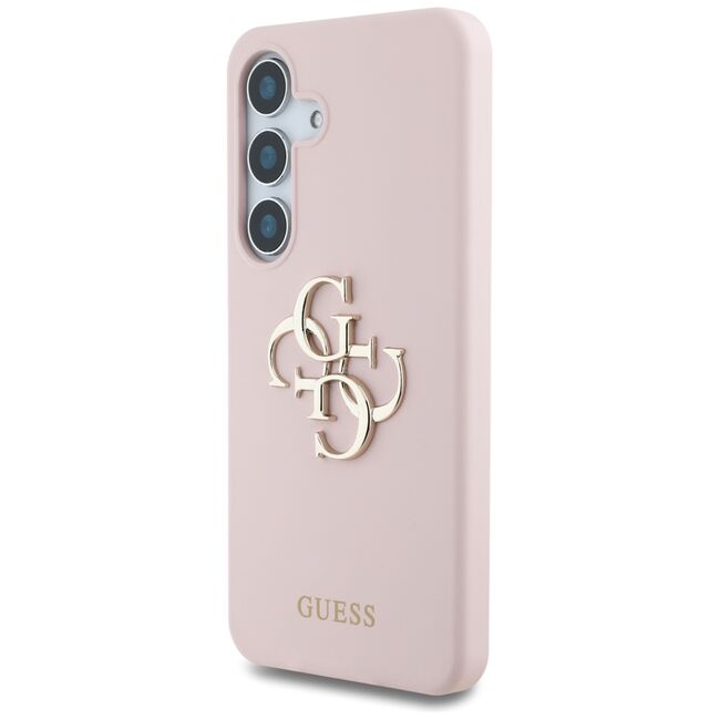 Husa premium pentru  Samsung Galaxy S25 Ultra Guess Elegance Series - Roz