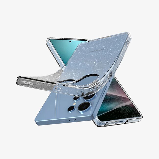 Husa premium pentru  Samsung Galaxy S25 Ultra Spigen - Liquid Crystal Glitter - Sclipici