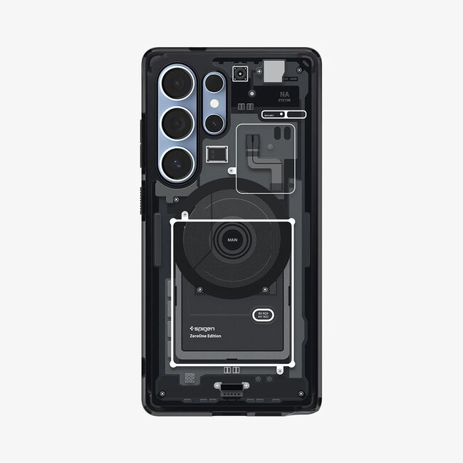 Husa premium pentru  Samsung Galaxy S25 Ultra Spigen - Ultra Hybrid Zero One MagSafe - Negru