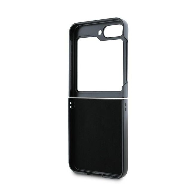 Husa premium pentru  Samsung Galaxy Z Flip 6 DKNY Pattern Energy - Gri