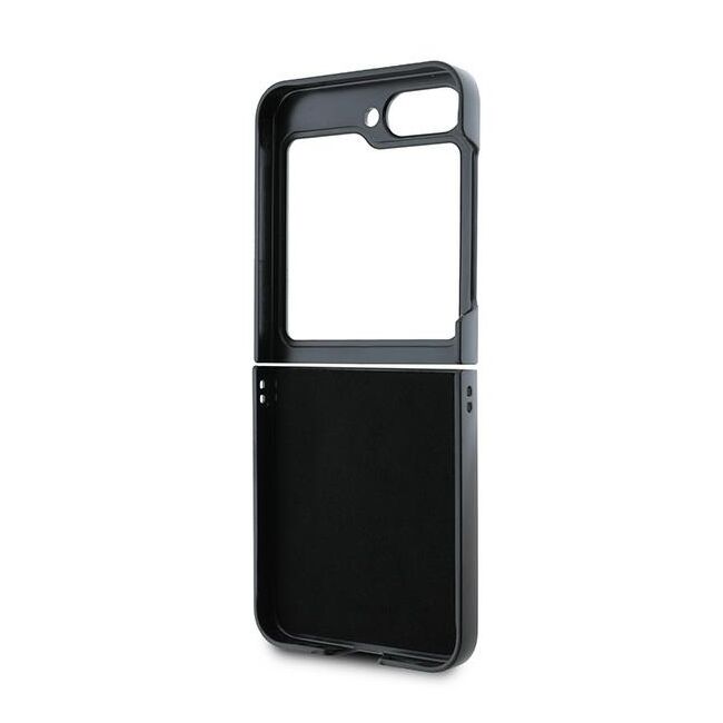 Husa premium pentru  Samsung Galaxy Z Flip 6 DKNY Pattern Energy - Roz
