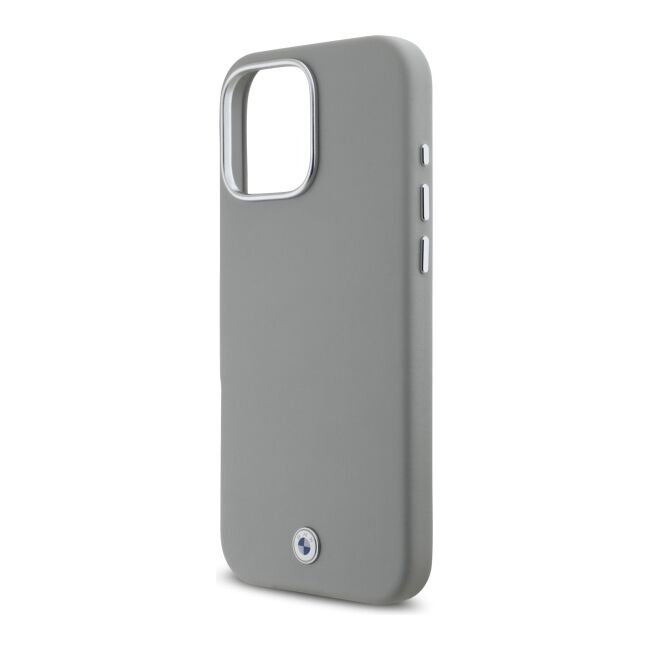 Husa premium pentru  iPhone 16 Pro Max compatibila MagSafe BMW Signature - Gri