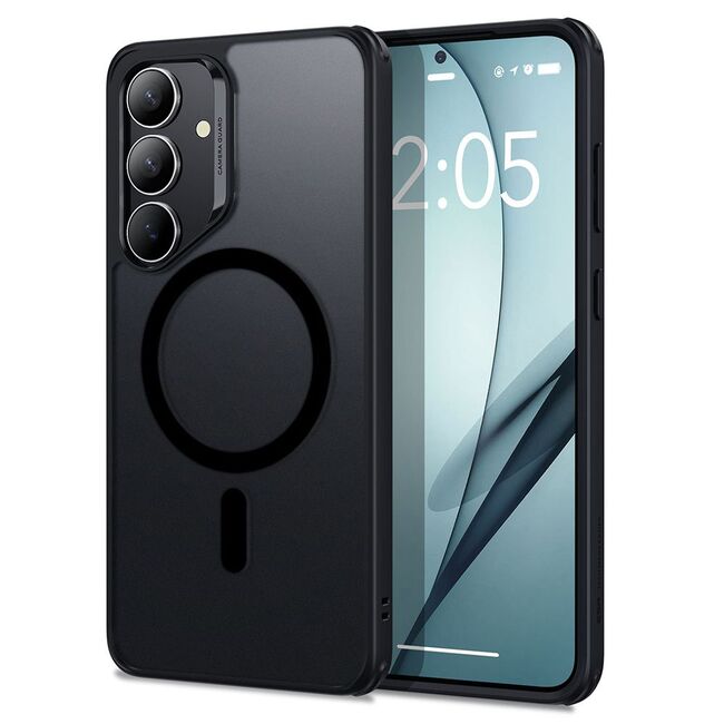 Husa premium pentru  Samsung Galaxy S25+ compatibila MagSafe ESR - Classic Hybrid HaloLock - Negru mat