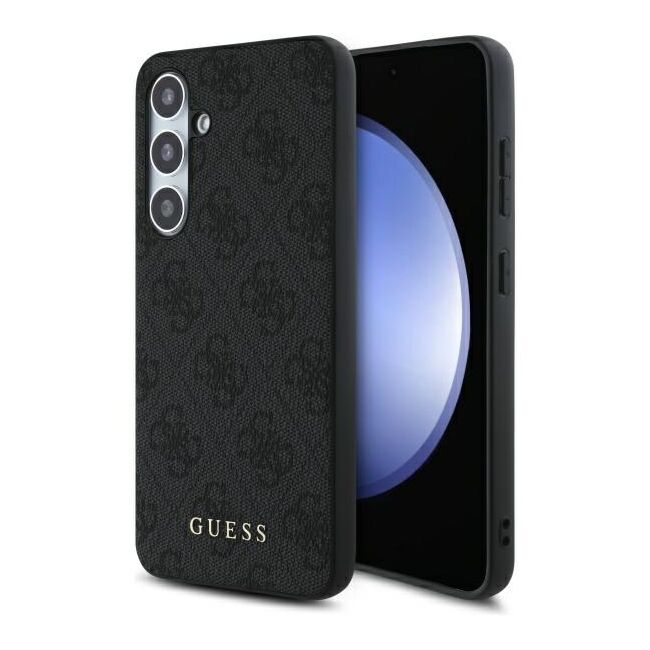 Husa premium pentru  Samsung Galaxy S24 FE Guess Elegance Series - Negru denim