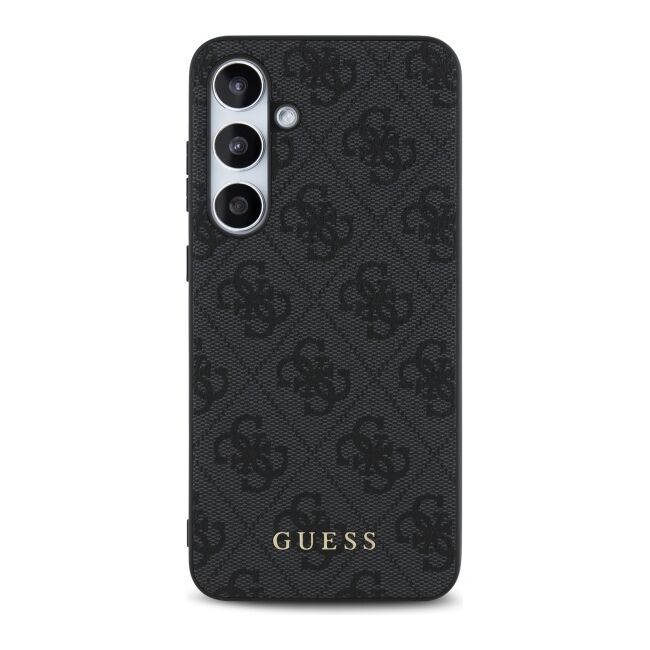 Husa premium pentru  Samsung Galaxy S24 FE Guess Elegance Series - Negru denim
