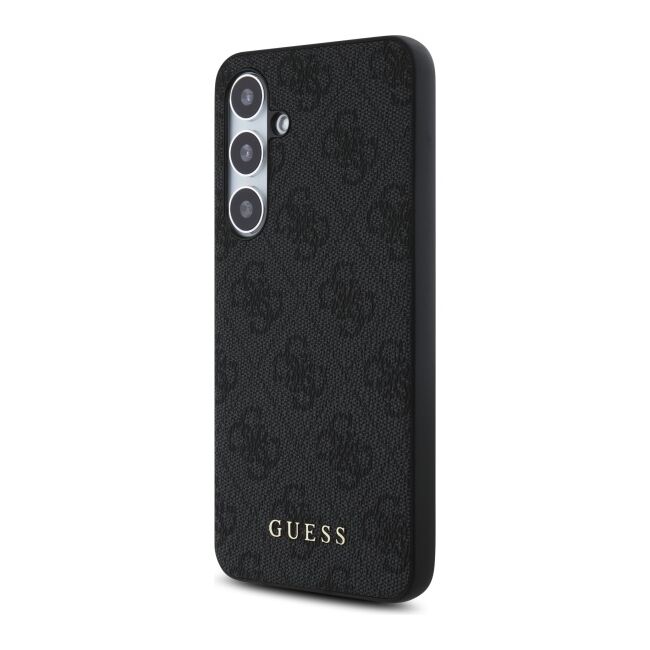 Husa premium pentru  Samsung Galaxy S24 FE Guess Elegance Series - Negru denim
